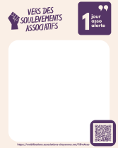 mod&egrave;le post violet